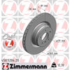 Zimmermann OE Coat Z Brake Rotor Single 360mm Front