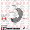 Zimmermann Coat Z Brake Drum Single 228.5mm Rear