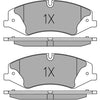 Meyle Original Brake Pad Set Front 025 250 2119