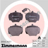 Zimmermann Brake Pad Rear Set 20344.145.1