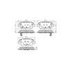 RDA Phantom Ceramic Brake Pad Set Rear RDC2381