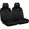 R.M. Williams Seat Cover Set Mesh Front Black MHRMW16BLK30