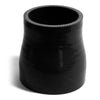 Saas Silicone Straight Reducer 57 x 76 x 76mm Black