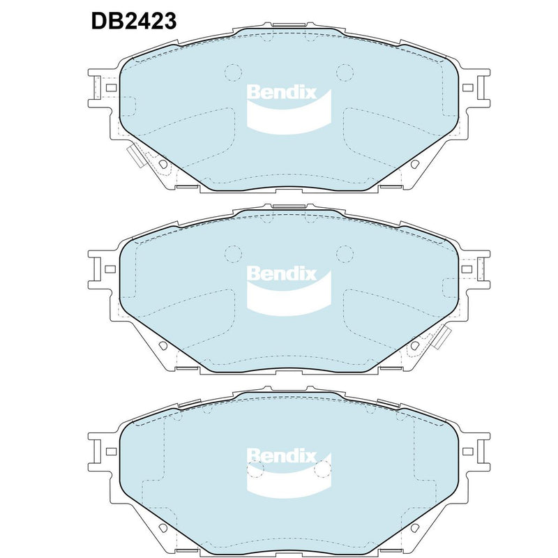 Bendix Heavy Duty Brake Pad Set DB2423 HD