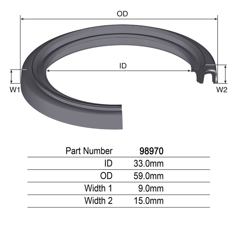 Kelpro Oil Seal 98970