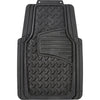 Maxi Trac 4x4 Black Rubber Diamond Plate Car Front Floor