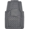 Maxi Trac 4x4 Grey Rubber Diamond Plate Car Front Floor