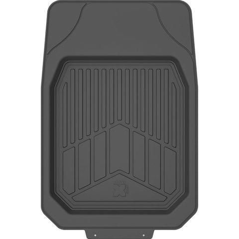 Maxi Trac 4x4 Black Rubber Deep Dish Car Front Floor Mats