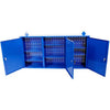 Trade Quip Steel Wall Mounted 3 Door Tool Cabinet 1011T