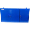 Trade Quip Steel Wall Mounted 3 Door Tool Cabinet 1011T
