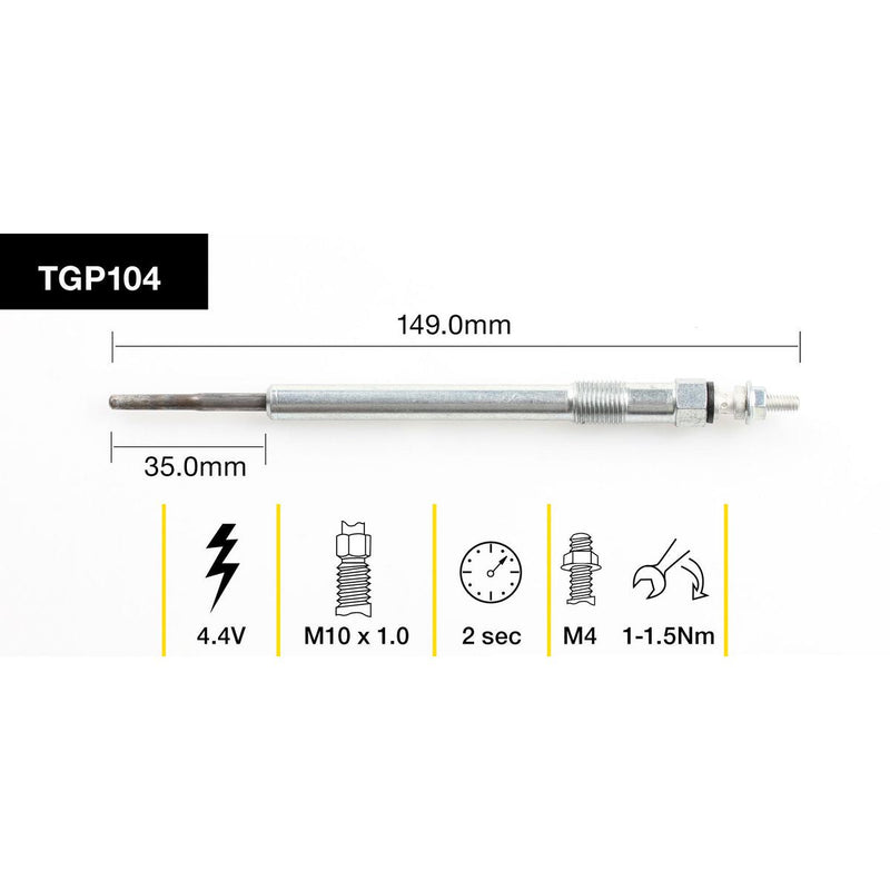 Tridon Glow Plug TGP104