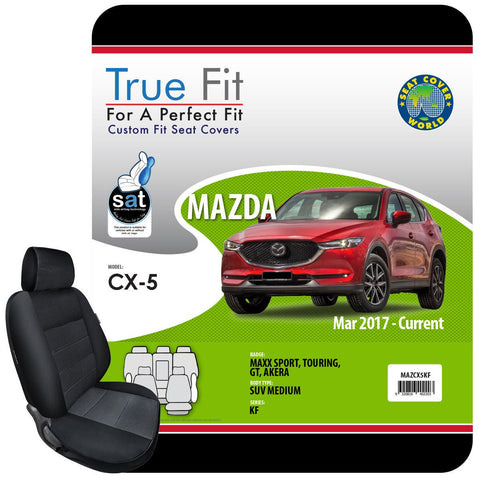 True Fit Tailored Seat Covers Fits Mazda CX5 Akera,