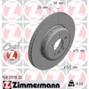 Zimmermann Formula F Coat Z Brake Rotor Single 345mm Rear