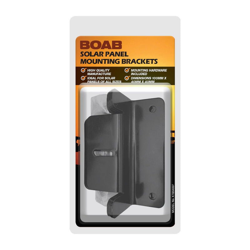 Boab Solar Panel Aluminium Mounting Bracket 100x40x40mm