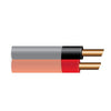 OEX Automotive Cable Twin Core 16mm Red/Black W/Clear