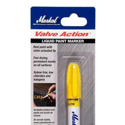 Weldclass Welding Marker Paint Valve Action Black P6-PMB