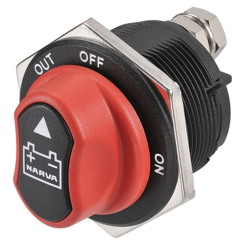Narva Rotary Battery Master Switch with Removable Keyed