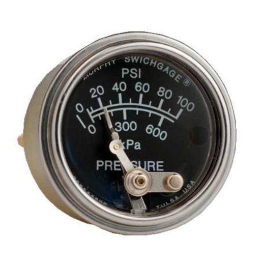 Murphy Pressure Gauge Mechanical (0 - 200 Psi) 090520P200