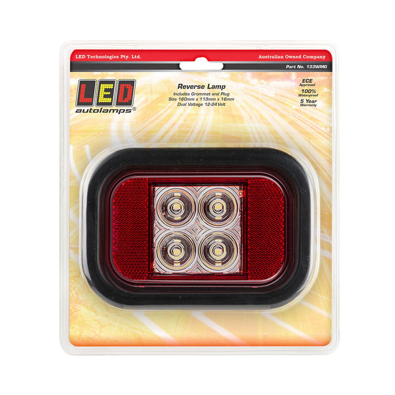 LED Autolamps Stop/Tail/Reflector Light 12-24V with