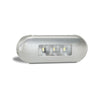LED Autolamps Side Marker Light LED Amber 12/24V Chrome