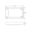 LED Autolamps Reverse Light LED 12 Or 24V Surface Mount