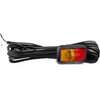 LED Autolamps Side Marker with 3m Cable Red/Amber 58 x