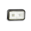 LED Autolamps Front Marker Light Clear LED 12/24V 58WM