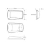 LED Autolamps Side Indicator Light LED 12 Or 24V 3102CM