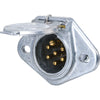 Cole Hersee Trailer Socket 7-Pin Round Small Metal (Box