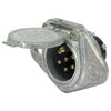 Cole Hersee Trailer Socket 7-Pin Round Large Metal (Box