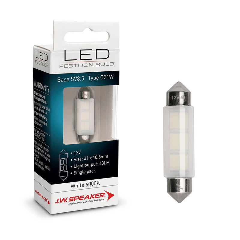 JW Speaker LED Festoon Globe 12V 21W 41 X 10.5 - 1 Pce