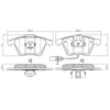 RDA GP Max Brake Pad Set Front RDB2254