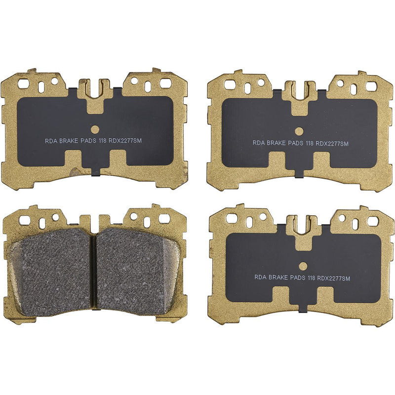RDA Brakes Extreme Brake Pad Set Front RDX2277SM