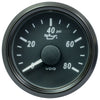 VDO Oil Pressure Gauge 0-80Bar 52mm Round A2C3833190030