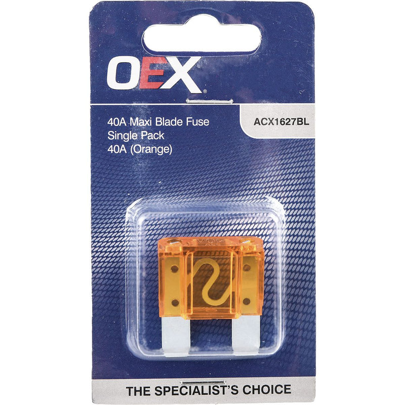 OEX Fuse Maxi Blade 40A Orange ACX1627BL
