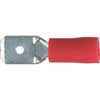 OEX Crimp Terminal Male Blade Red 6.3 mm Vinyl (100 Pack)