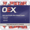 OEX Fuse Low Profile Mini Blade10A Red (Pack of 50)
