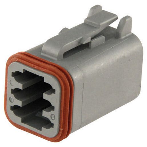 Deutsch Dt #16 - 6 Way Plug 5 Pce ACX2971S/5