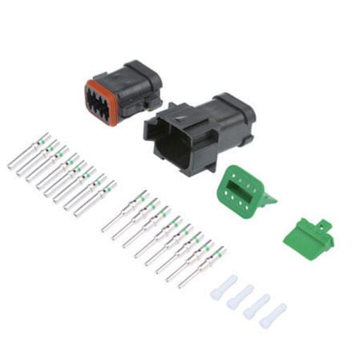 Deutsch Dt 8 Way Rugged Kit ACX3204