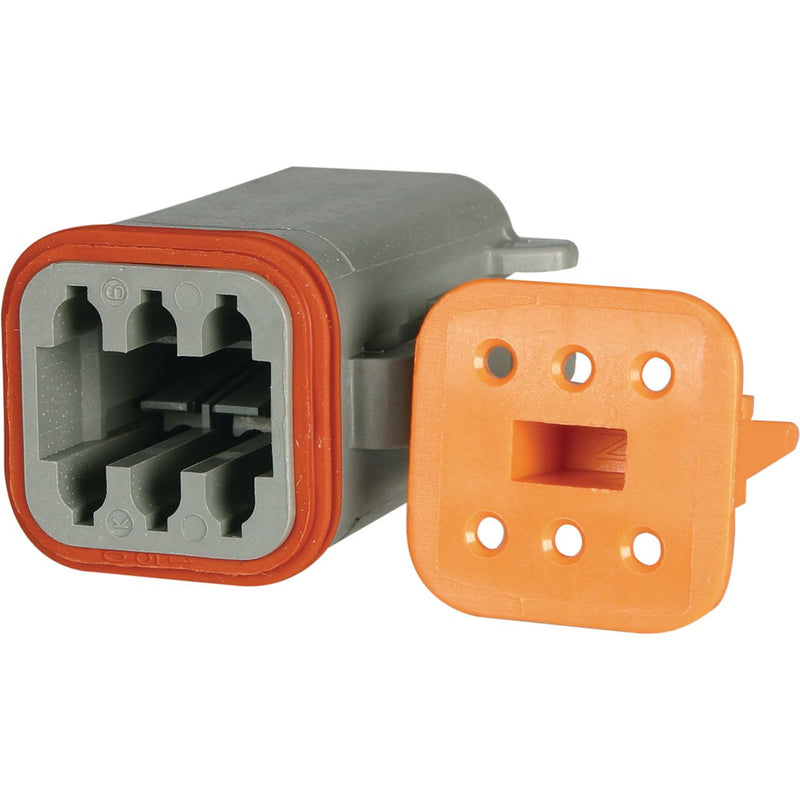 Deutsch Dt #16 - 6 Way Plug & Wedge 50 Pce ACX2971/50