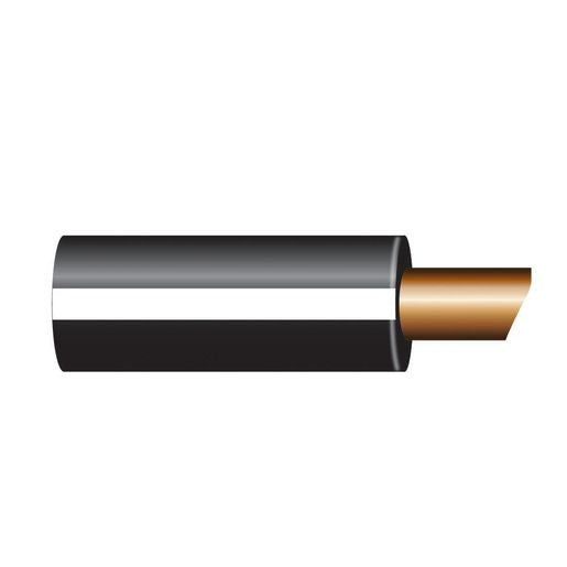 OEX 4mm Single Core Automotive Cable, Black With White