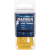 Thunder Crimp Terminal Joiner Yellow Insulated 6mm 14pc