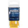 Thunder Crimp Terminal Joiner Yellow Insulated 6mm 14pc