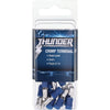 Thunder Bullet Crimp Terminal Insulated Male Blue 5mm 14pc