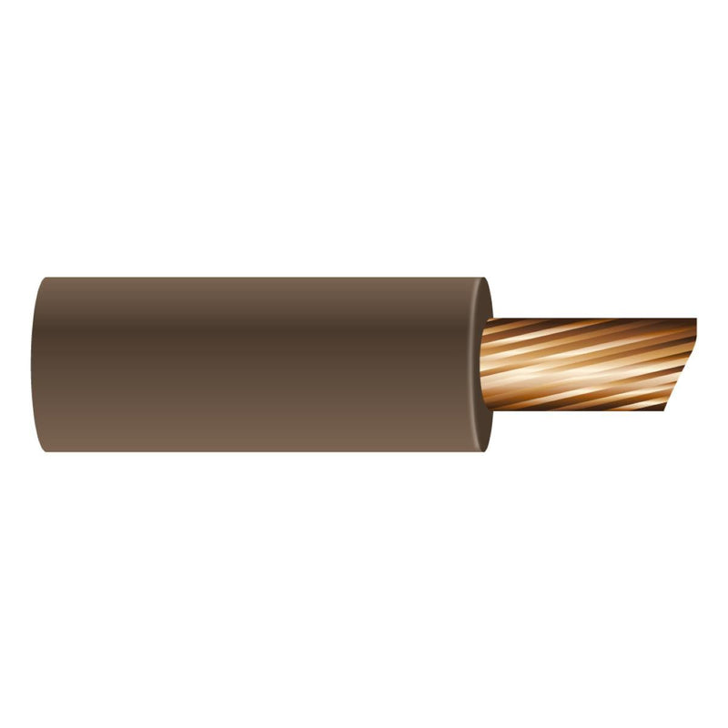 OEX Automotive Cable Single Core 6mm Brown 100M Roll