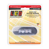 LED AutoLamps Rear Marker with Stainless Steel Bezel Red