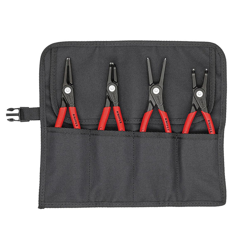 Knipex Precision Circlip Plier Set - Tool Roll 4Pc