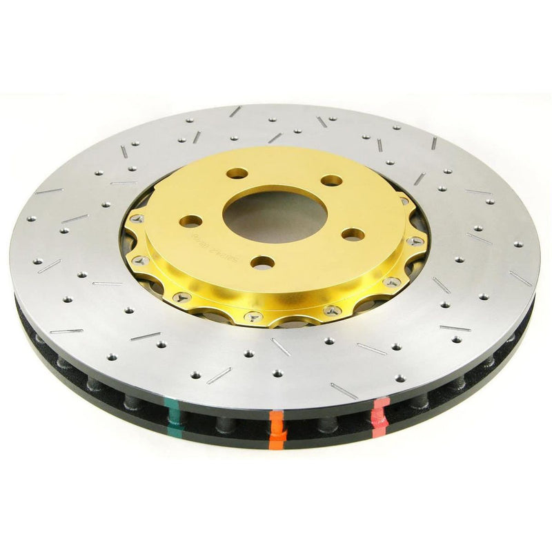 DBA HD 5000 Drilled Slotted 2Pc Brake Rotor Pair 300mm
