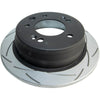 DBA T2 Slotted Brake Rotor Pair 262mm Rear DBA2459S