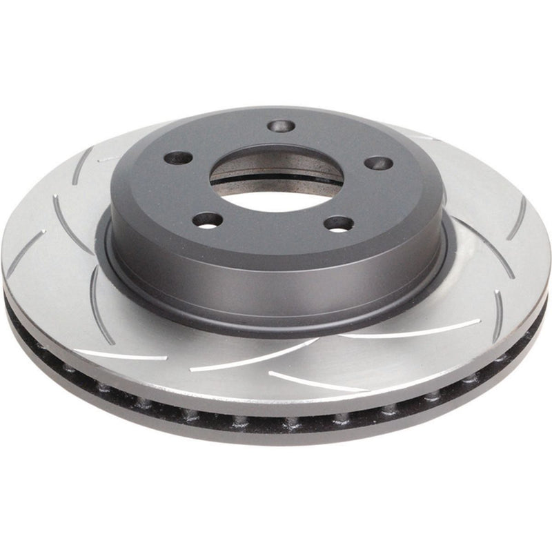 DBA T2 Slotted Brake Rotor Pair 296mm Front DBA2741S